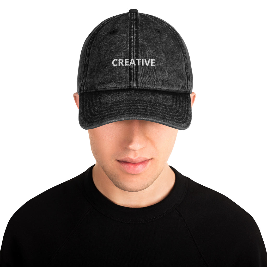 Creative Vintage Cotton Twill Cap