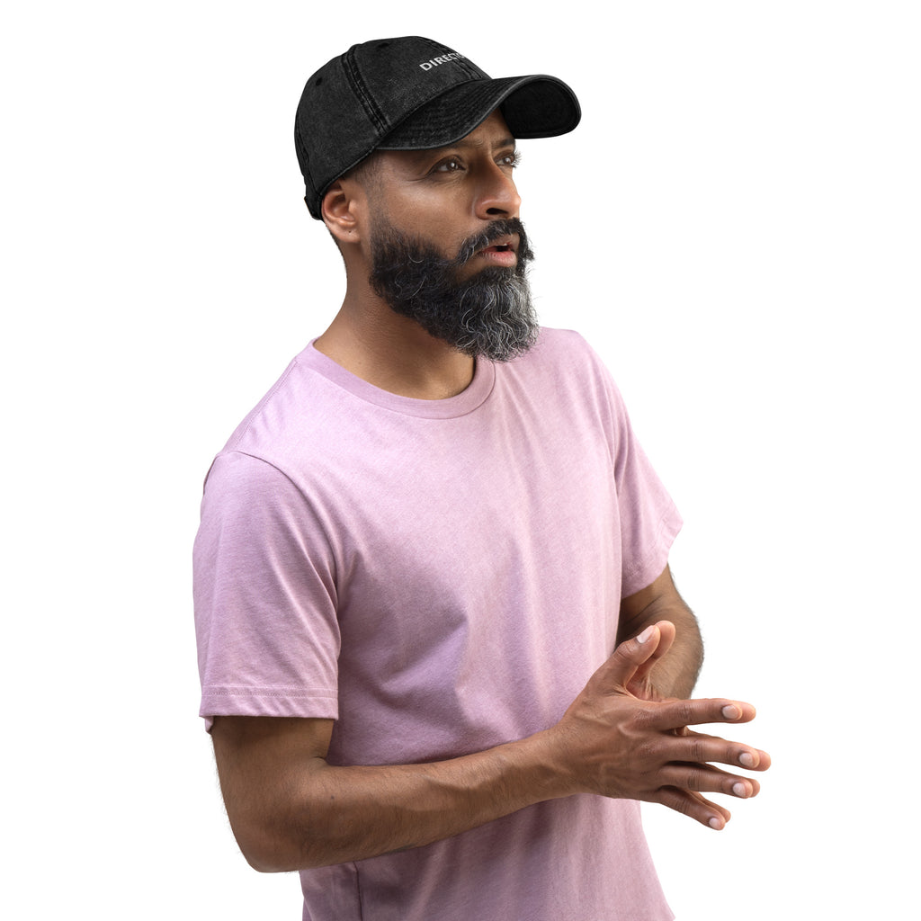 Director Vintage Cotton Twill Cap