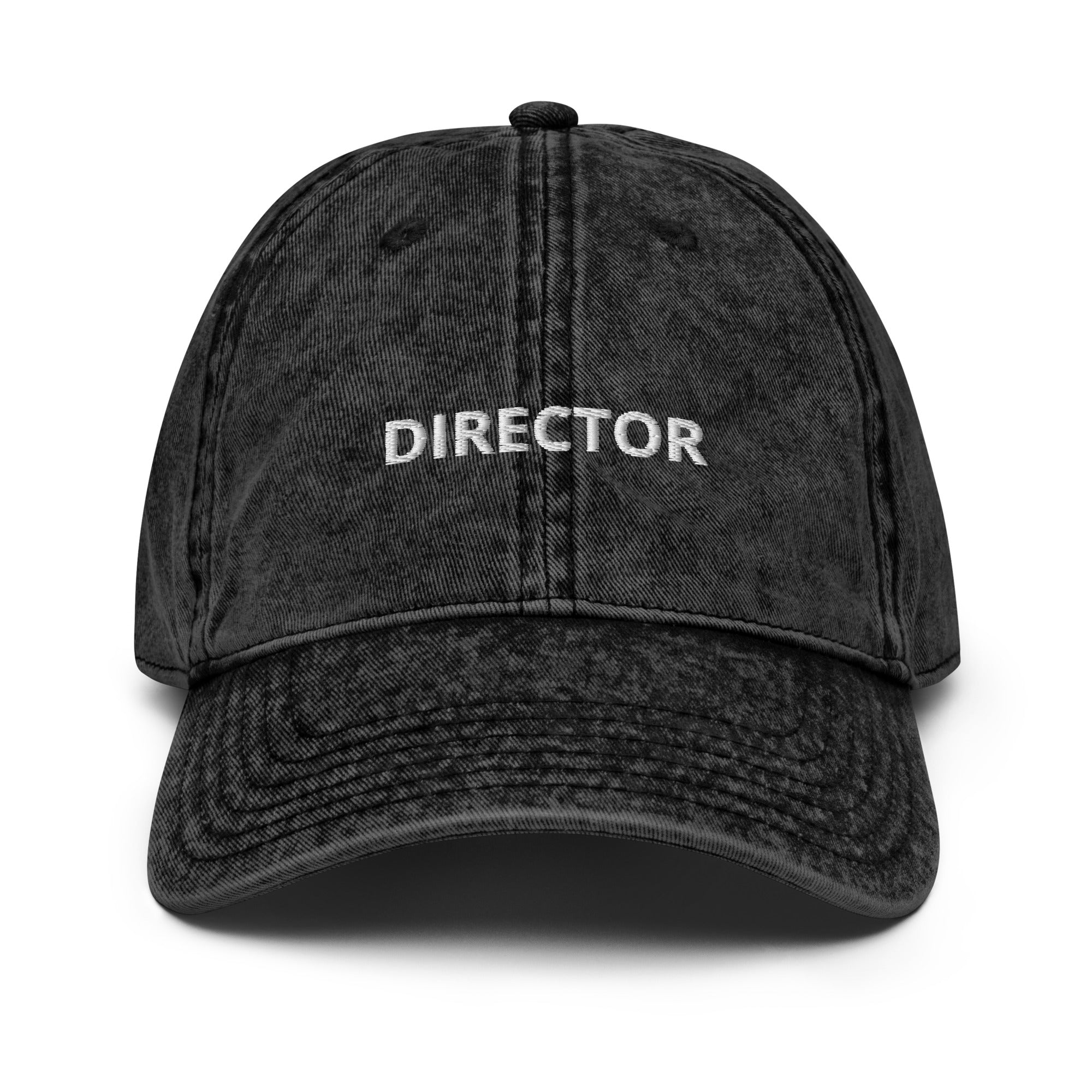 Director Vintage Cotton Twill Cap