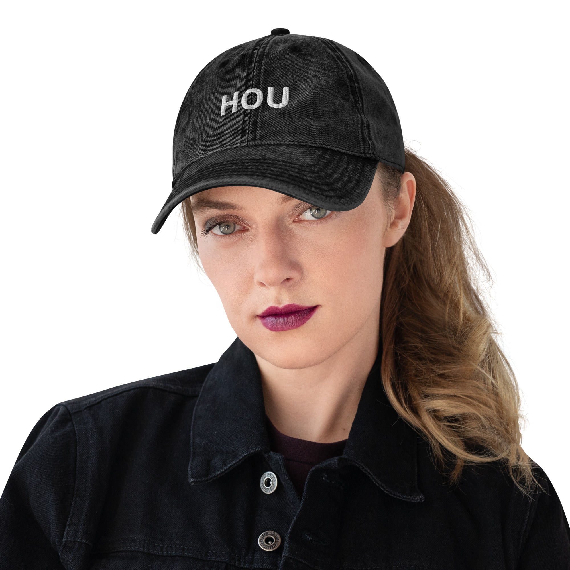 HOU Vintage Cotton Twill Cap