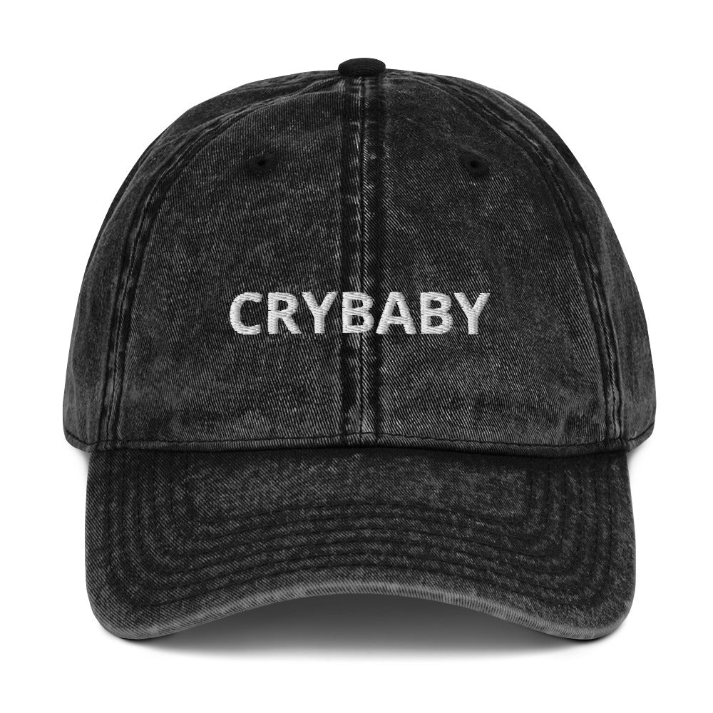 Crybaby Vintage Cotton Twill Cap