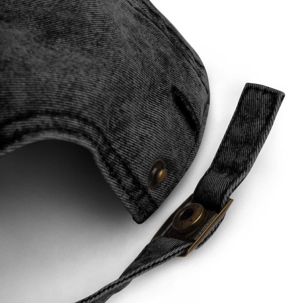 Here For A Reason Vintage Cotton Twill Cap