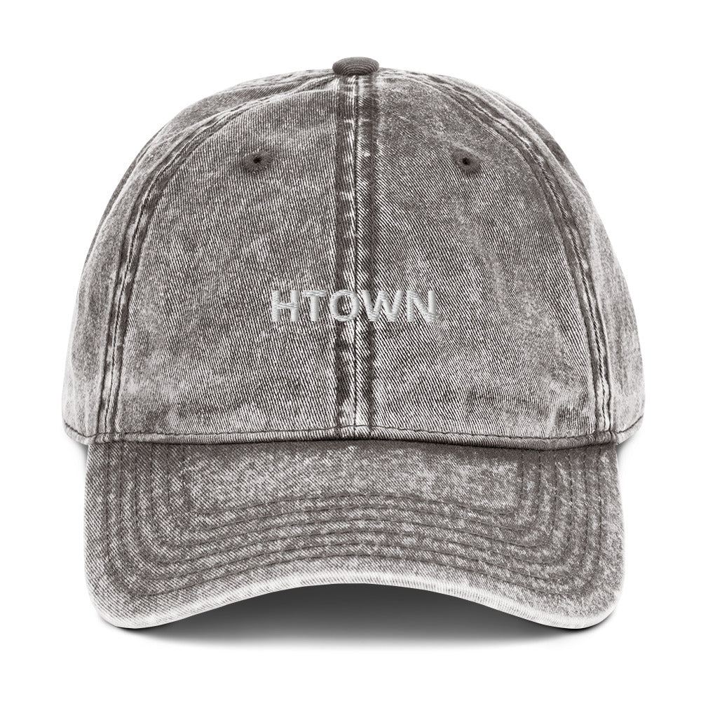 HTOWN Vintage Cotton Twill Cap