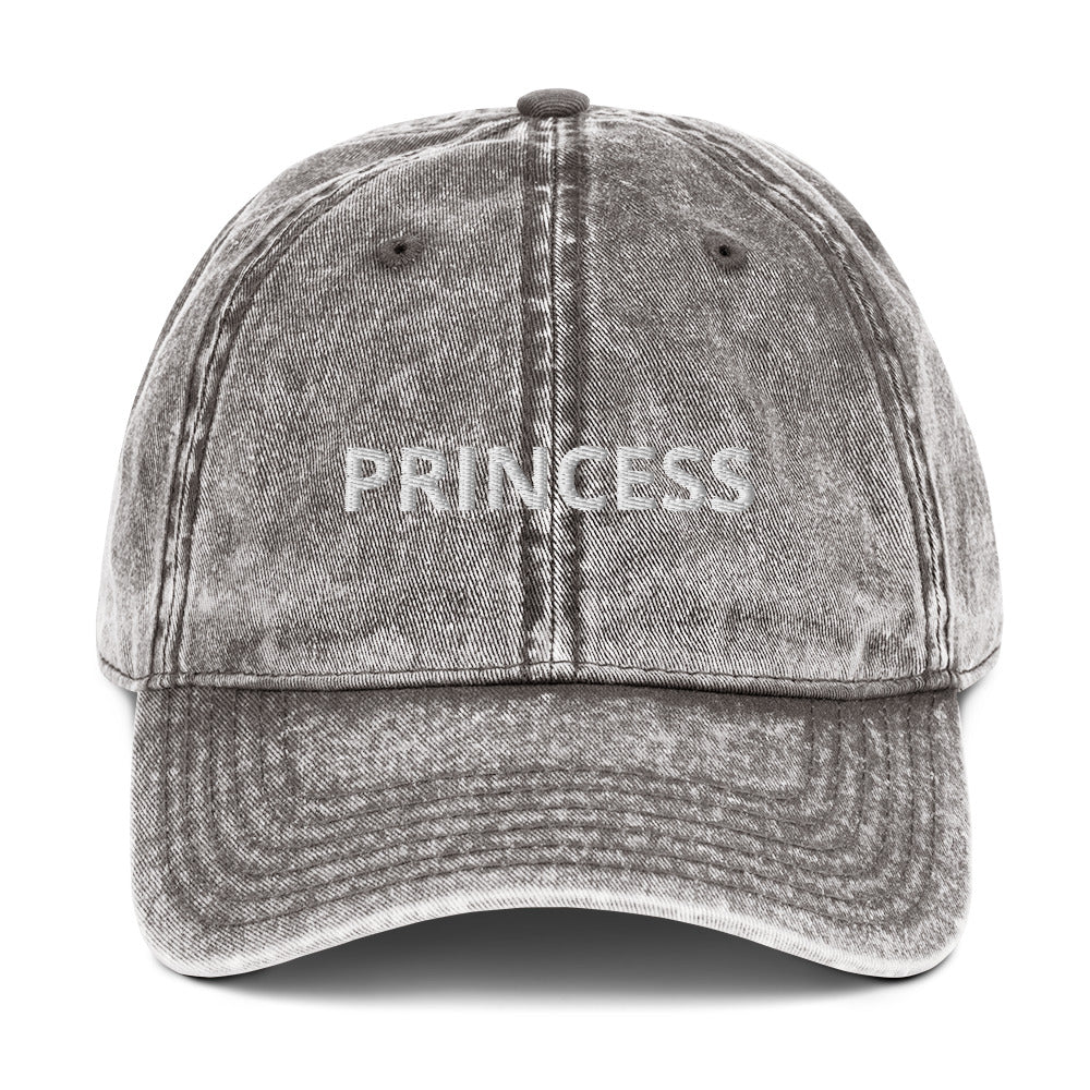 Princess Vintage Cotton Twill Cap
