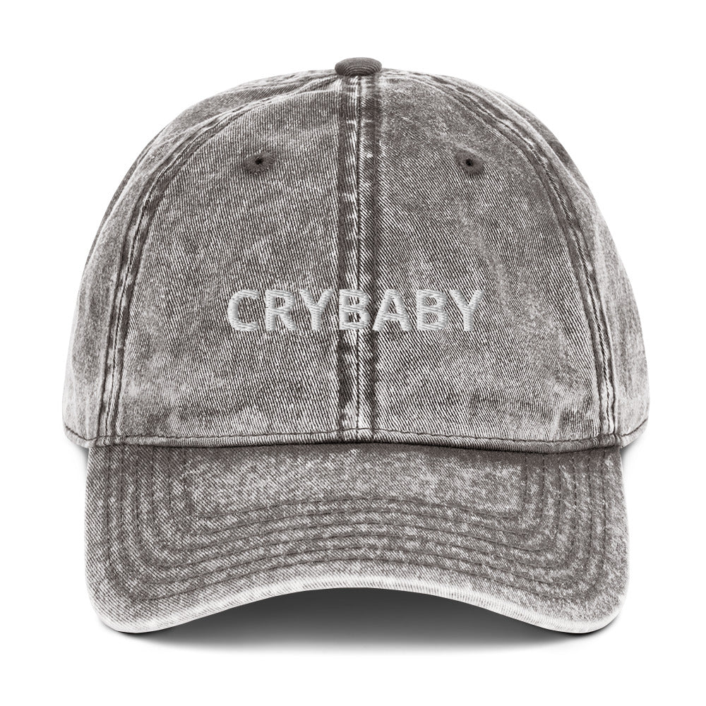 Crybaby Vintage Cotton Twill Cap