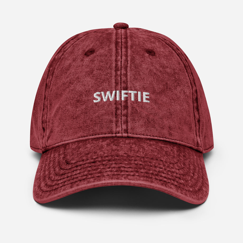 Swiftie Vintage Cotton Twill Cap