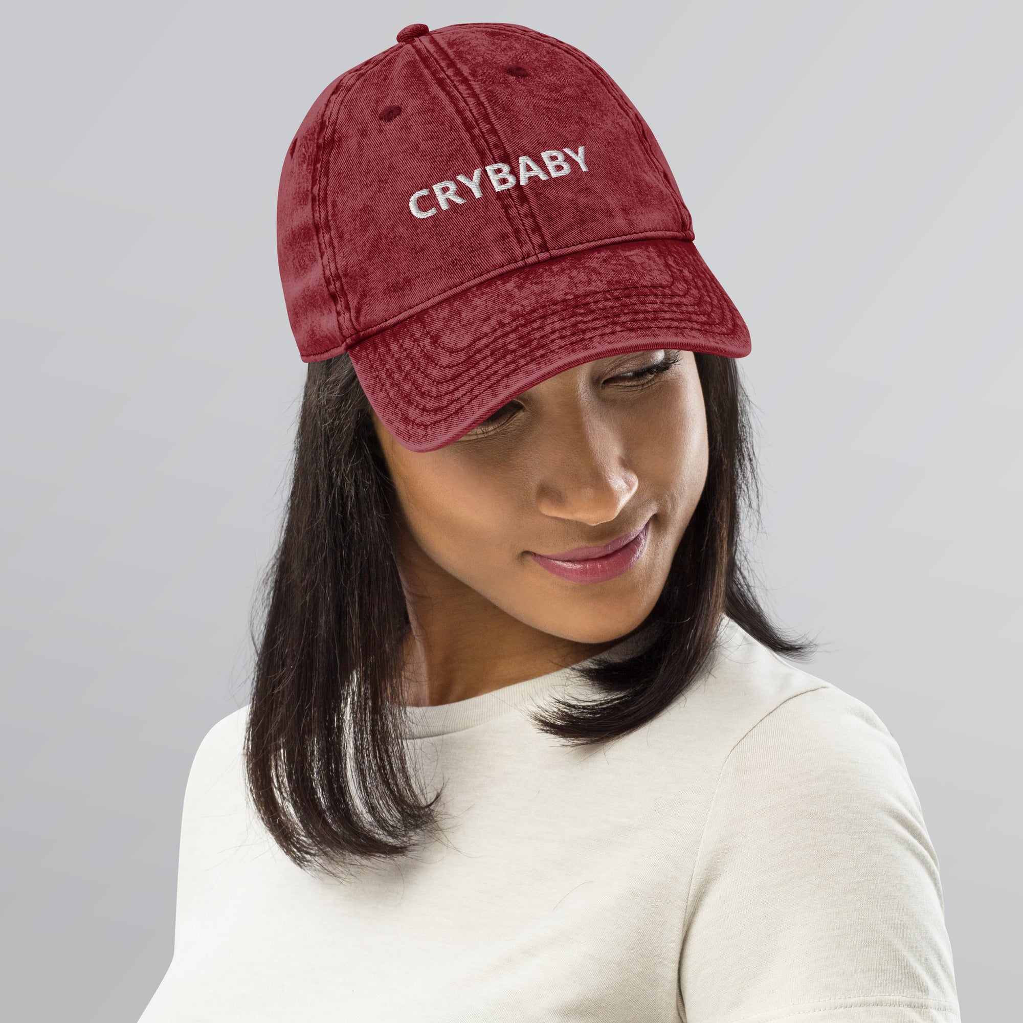 Crybaby Vintage Cotton Twill Cap