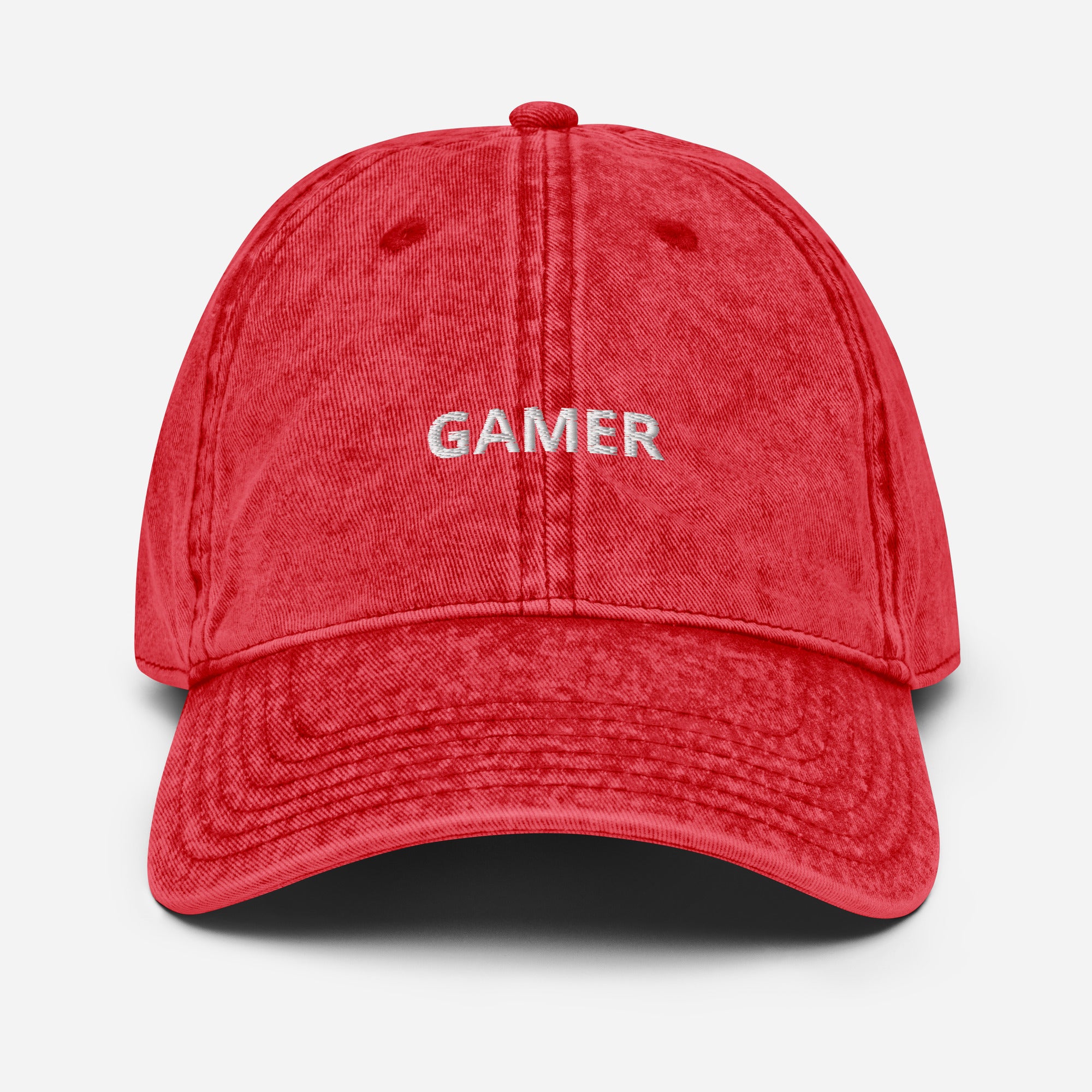 Gamer Vintage Cotton Twill Cap